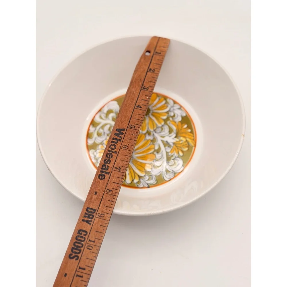 Mikasa Duplex Ben Seibel Sunflower 2519 Bowl Vintage MCM Japan Ceramic Floral